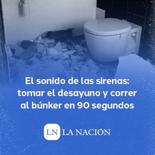 El sonido de las sirenas: Tomar el desayuno y correr al búnker en 90 segundos